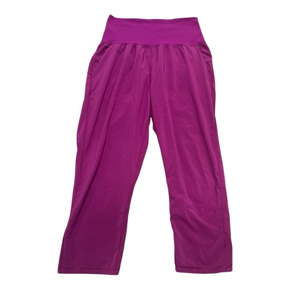 Lululemon Tranquil Crop Regal Plum Pink Pants women’s size 8 - Picture 1 of 12